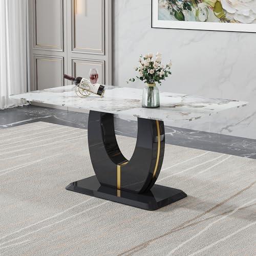 Gather Around: Our Thoughts on the 67''‍ Marble Dining ⁣Table