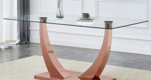 Dining in Style: Our Review of the Rose Gold Glass Table