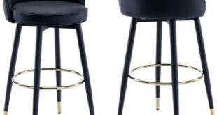 Elevate Our Space: A Review of Modern Leather Swivel Barstools