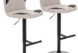 Chic Adjustable Bar Stools for Stylish Home Seating