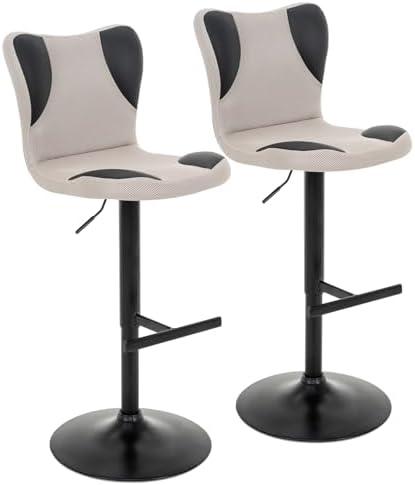 Chic Adjustable Bar Stools for Stylish Home Seating