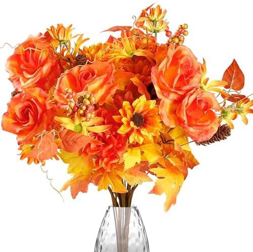 Vibrant Faux Flowers for Effortless Seasonal Décor