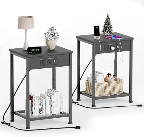 Stylish Storage Solutions: Nightstands & Accent Tables