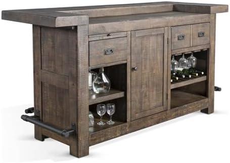 Transforming Our Space: The Home Bar & Swivel Stools Review