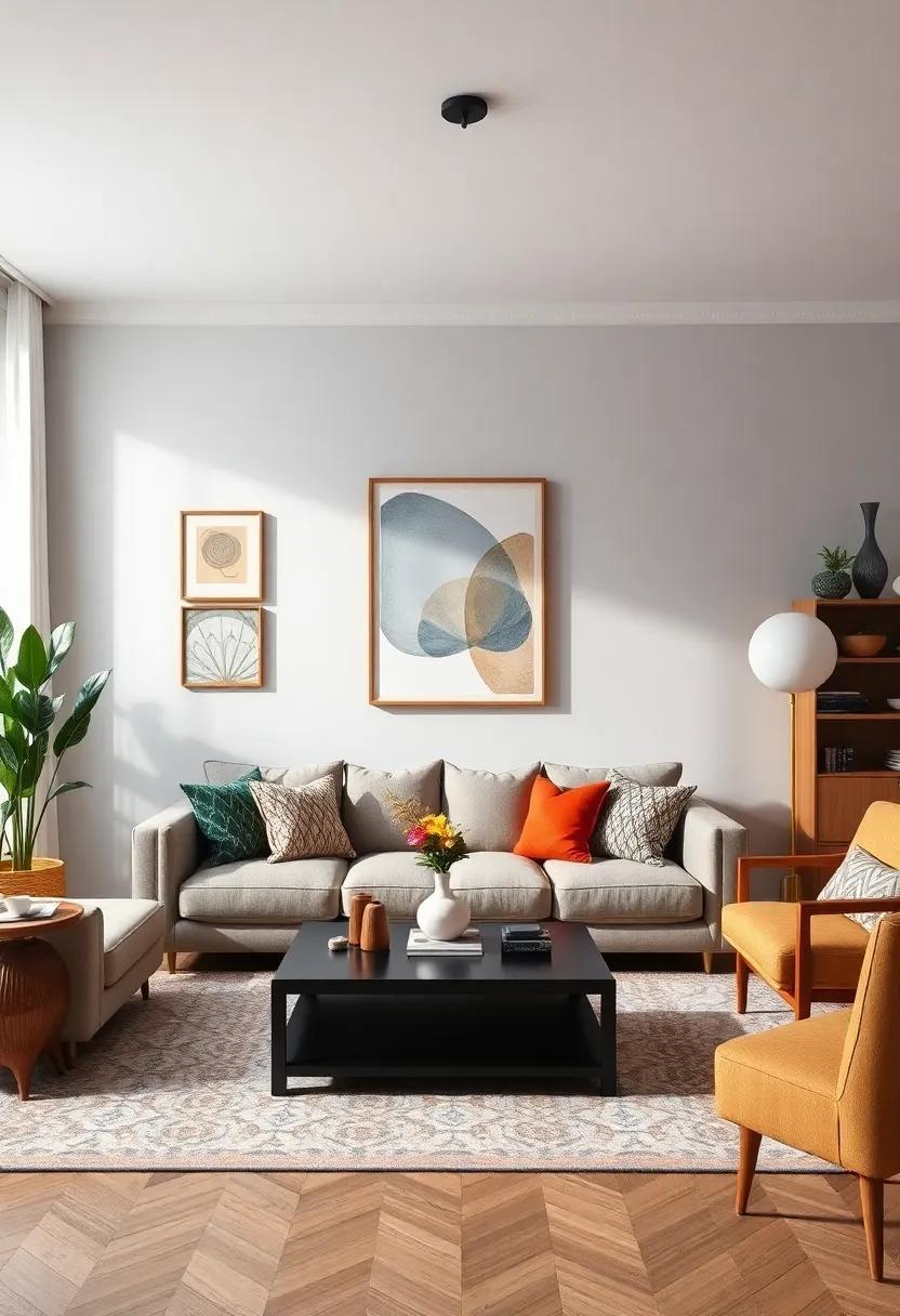 Embracing Eclecticism: Transform Your Living Room with Unique Style and Vibrant Flair
