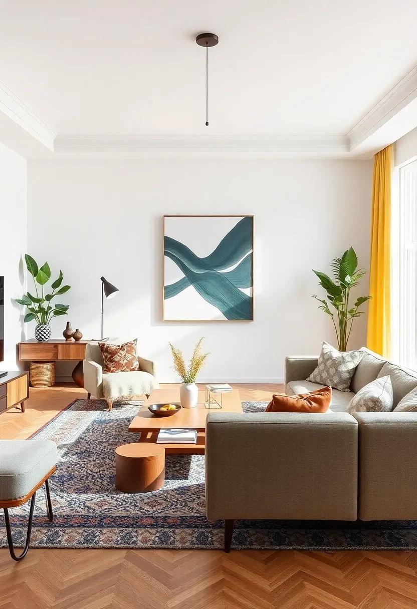 Creating ‌Zones: Designing⁣ Functional Areas Within an Eclectic Living Room