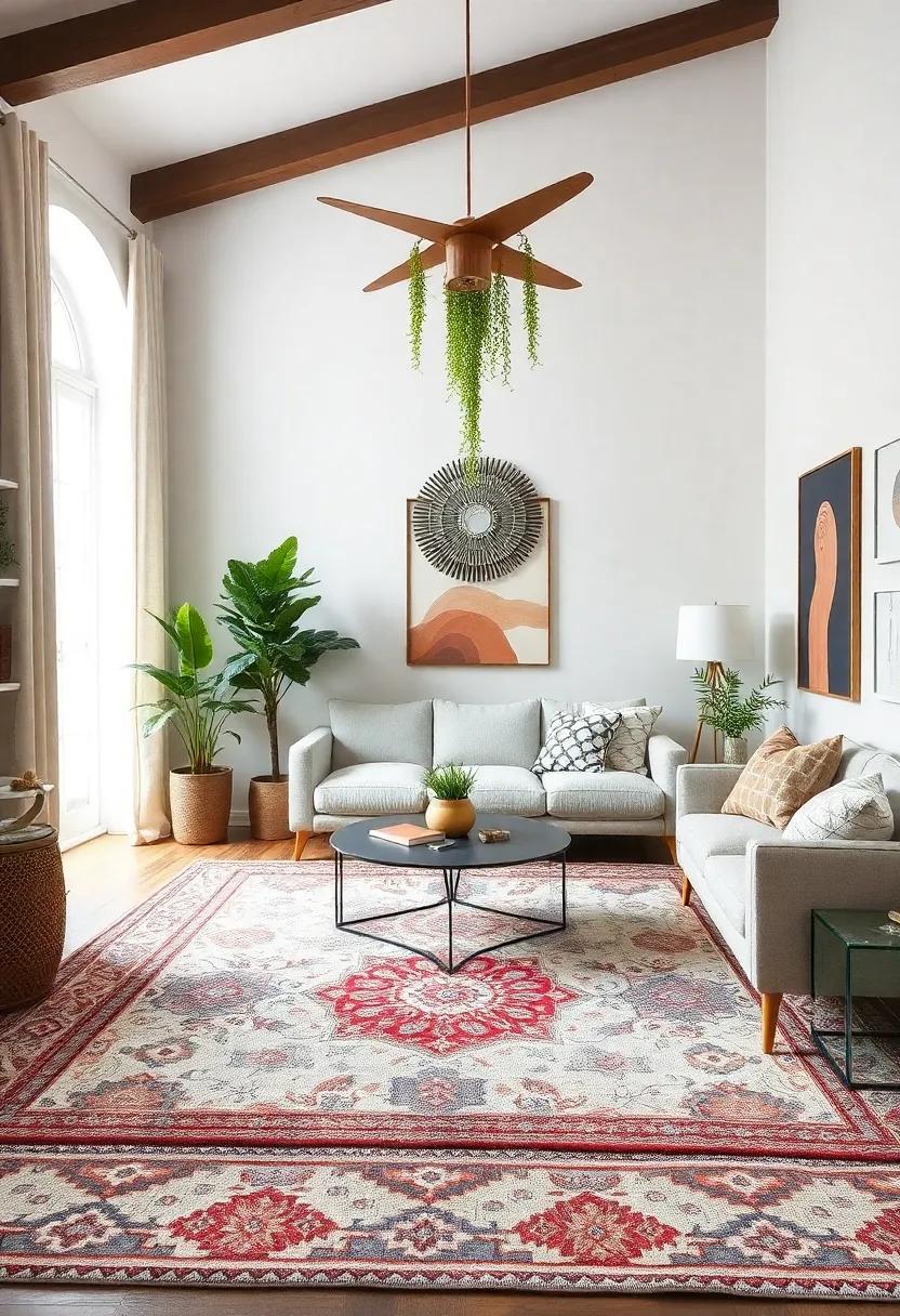 Rug Revolution:‍ Using Area Rugs to Anchor Your⁢ Eclectic Theme