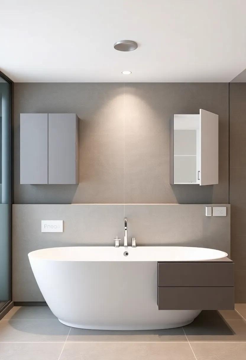 Transform Your Space: Innovative Bathroom Wall Designs Featuring Custom Cabinetry