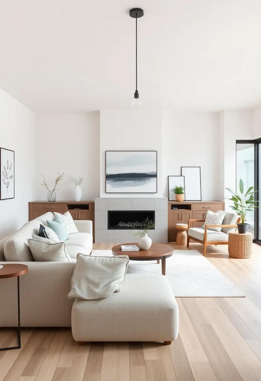 Embracing Serenity: Designing a Modern Farmhouse Living Room in Neutral Tones