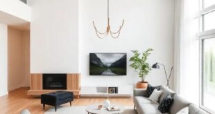 Embracing Serenity: The Allure of Scandinavian Open Concept Living Rooms