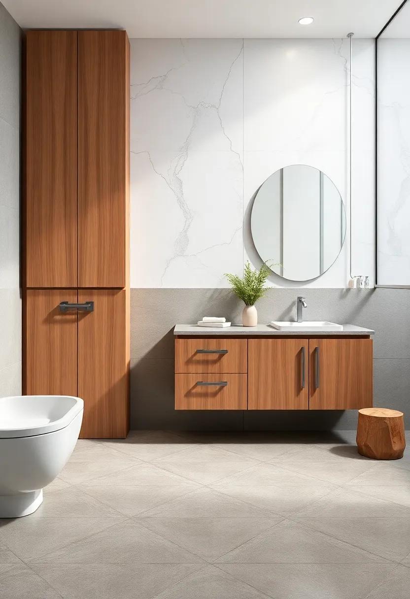 Transforming your Bathroom into a Tranquil Oasis with Elegant⁣ Wall ⁣Designs