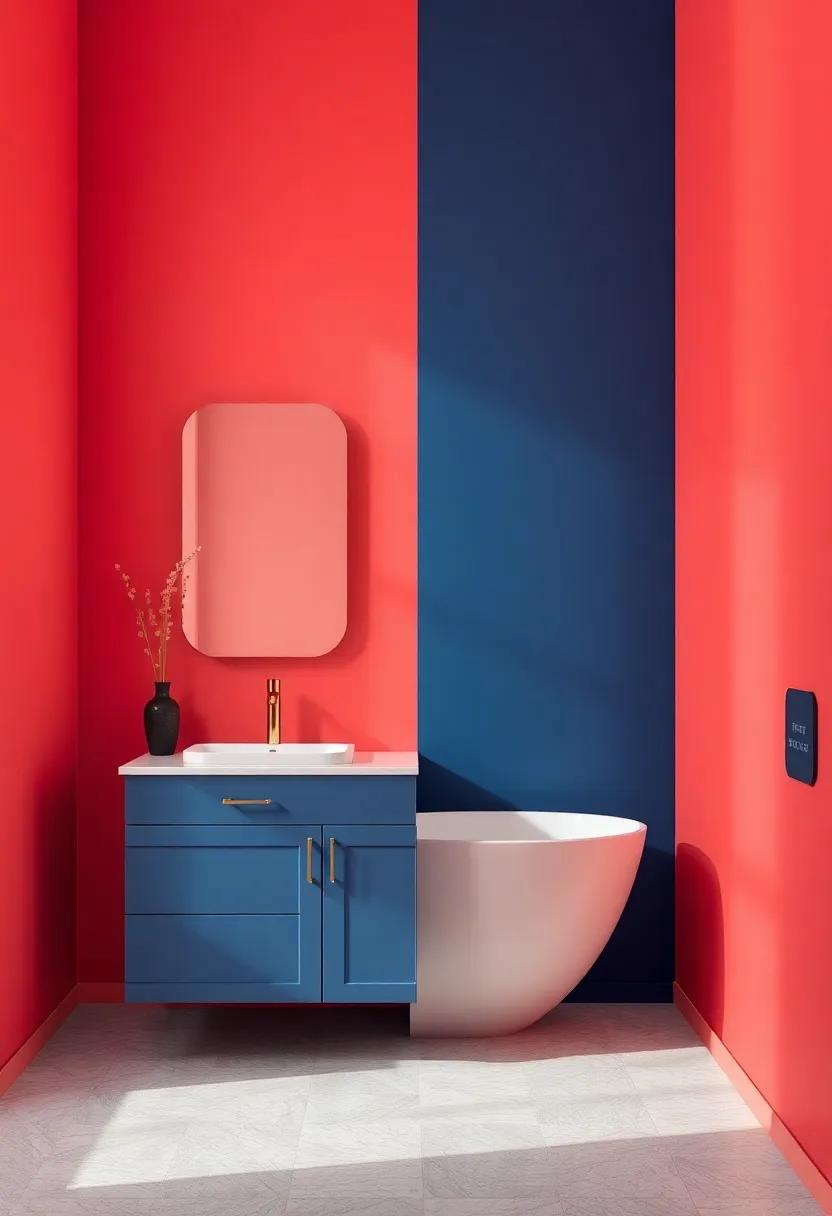 The Power ‍of Color: ⁤Choosing bold Hues‌ for Stunning bathroom​ Wall Effects