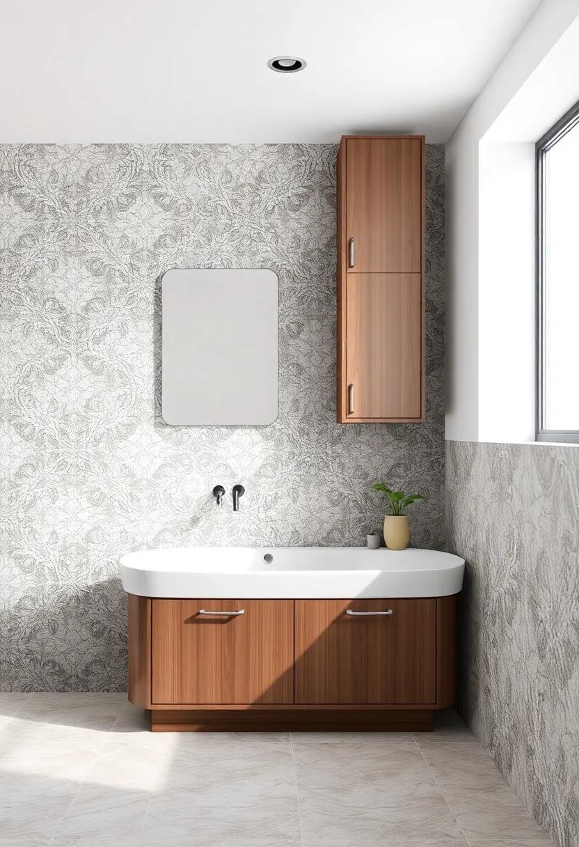 Artistic Tiles: ⁤Exploring Unique Patterns ⁢for Creative Bathroom ⁤Walls