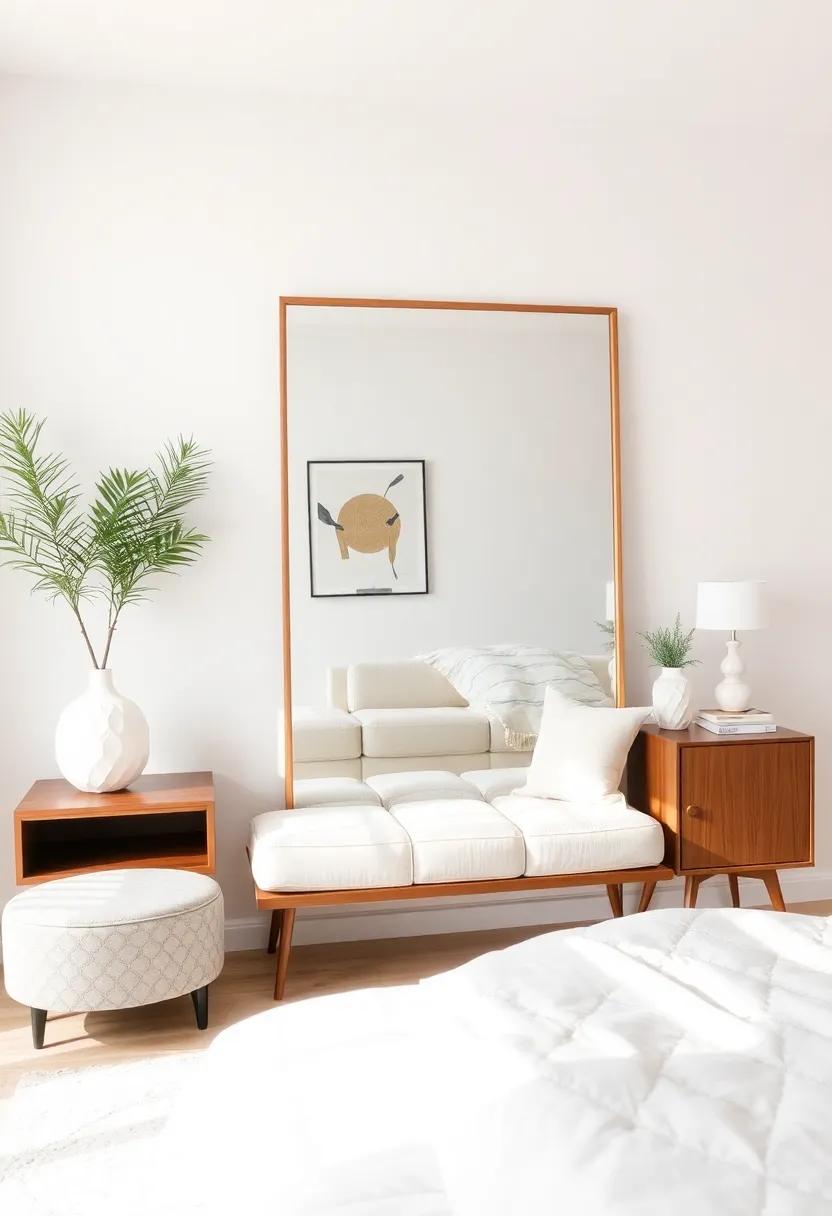 Styling⁣ Around the Mirror: Furniture Arrangement ⁢That Complements Reflective Surfaces