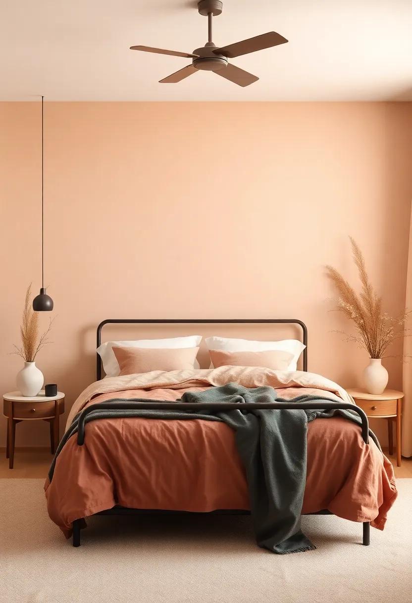 Explore Warm Earthy‌ Ombre ‌Shades For A Cozy Sanctuary Setting