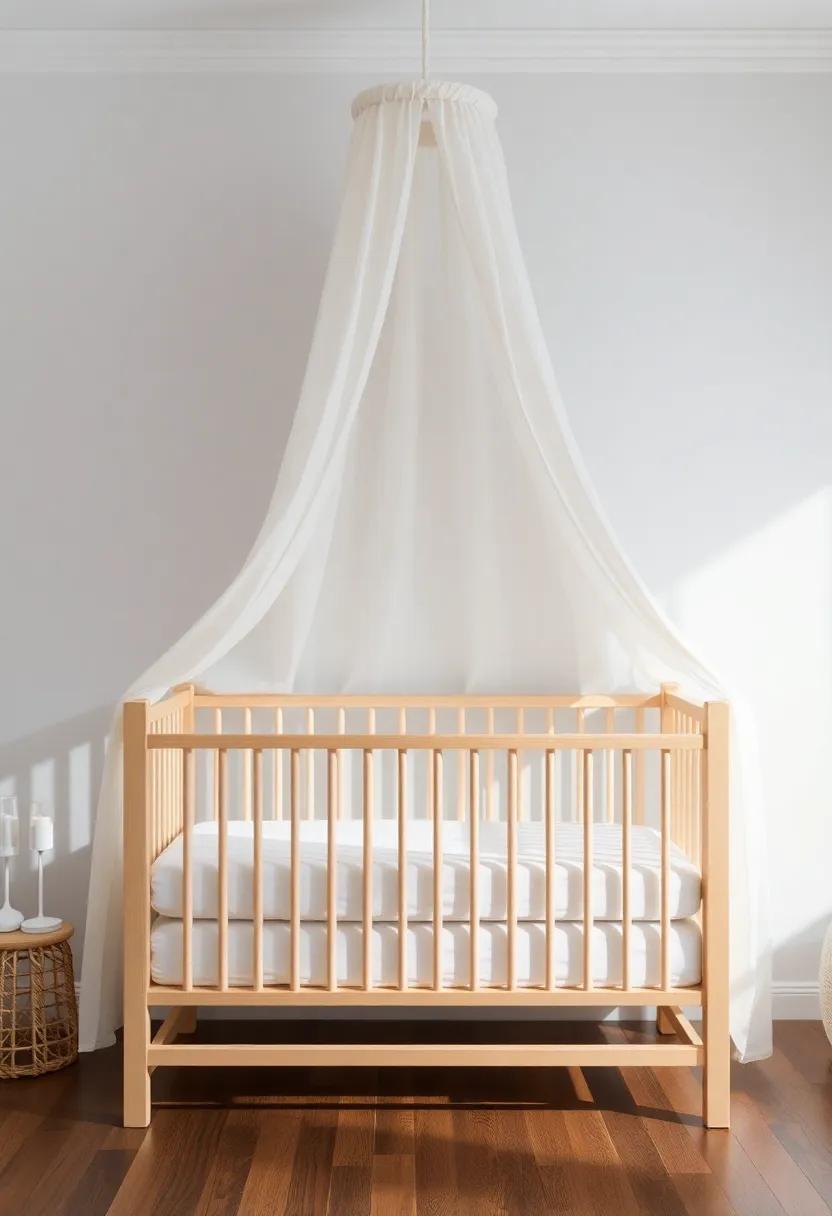 The ⁤Allure of a Canopy Crib: A Blend of Style and Functionality