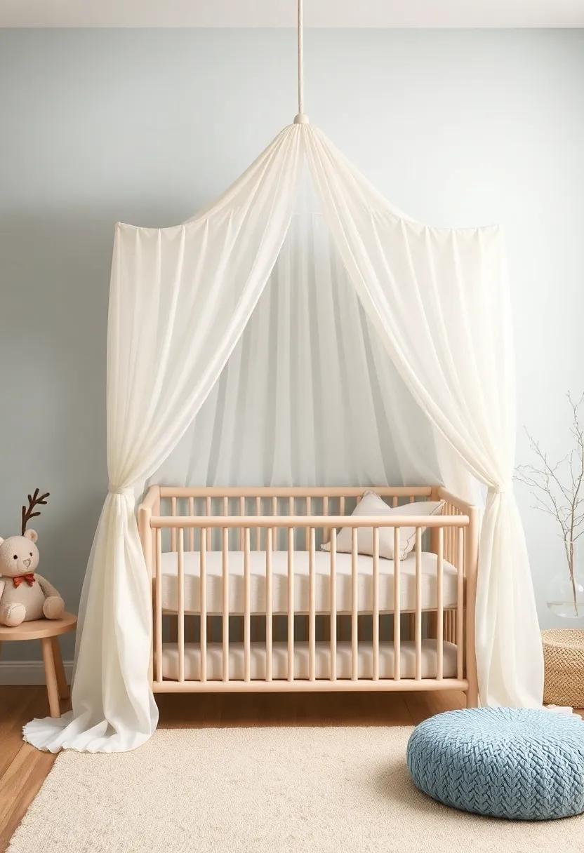 Creating a Dreamy Atmosphere ‌with Soft drapes and colors