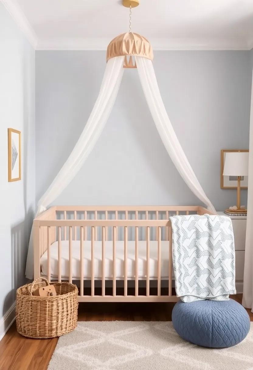 Treasure Troves: Stylish Storage⁤ Solutions that⁣ Pair with Canopy Cribs