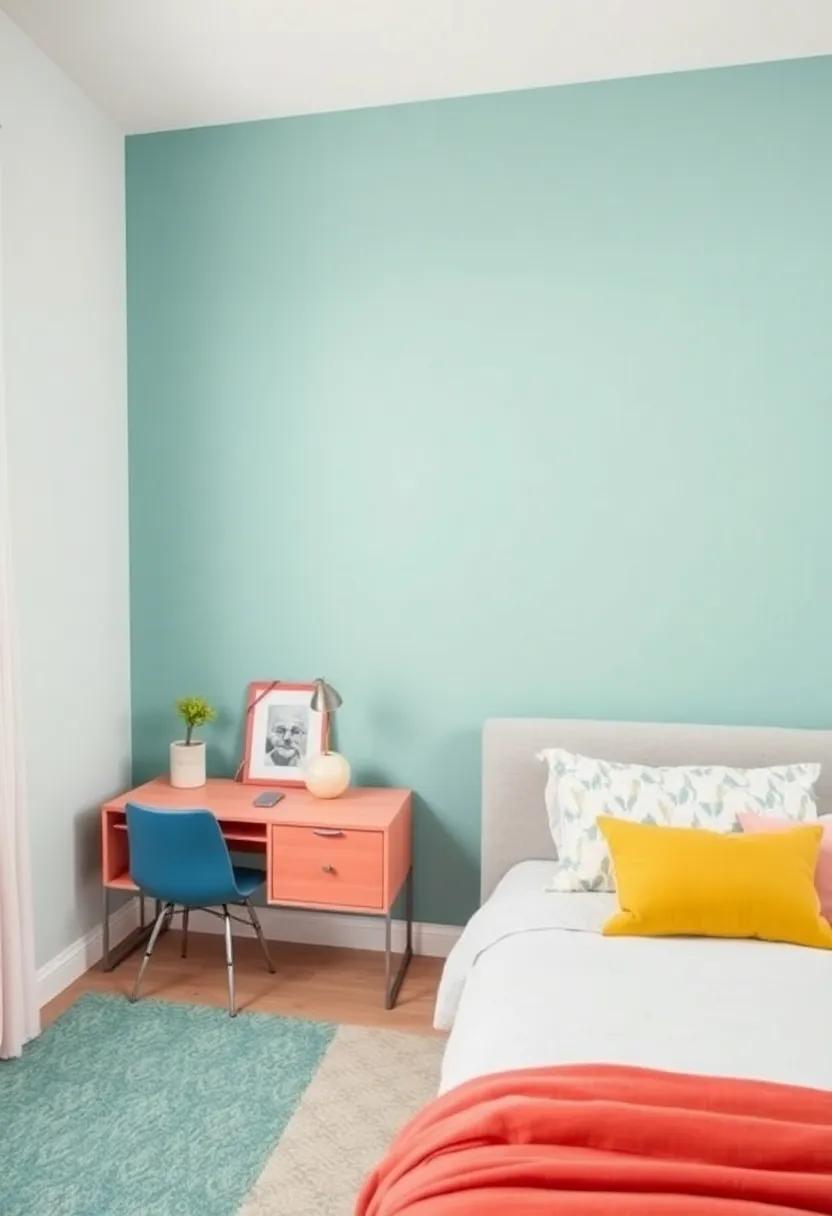 Playful accent Colors and Patterns to ‍Infuse Life into Your Bedroom Decor