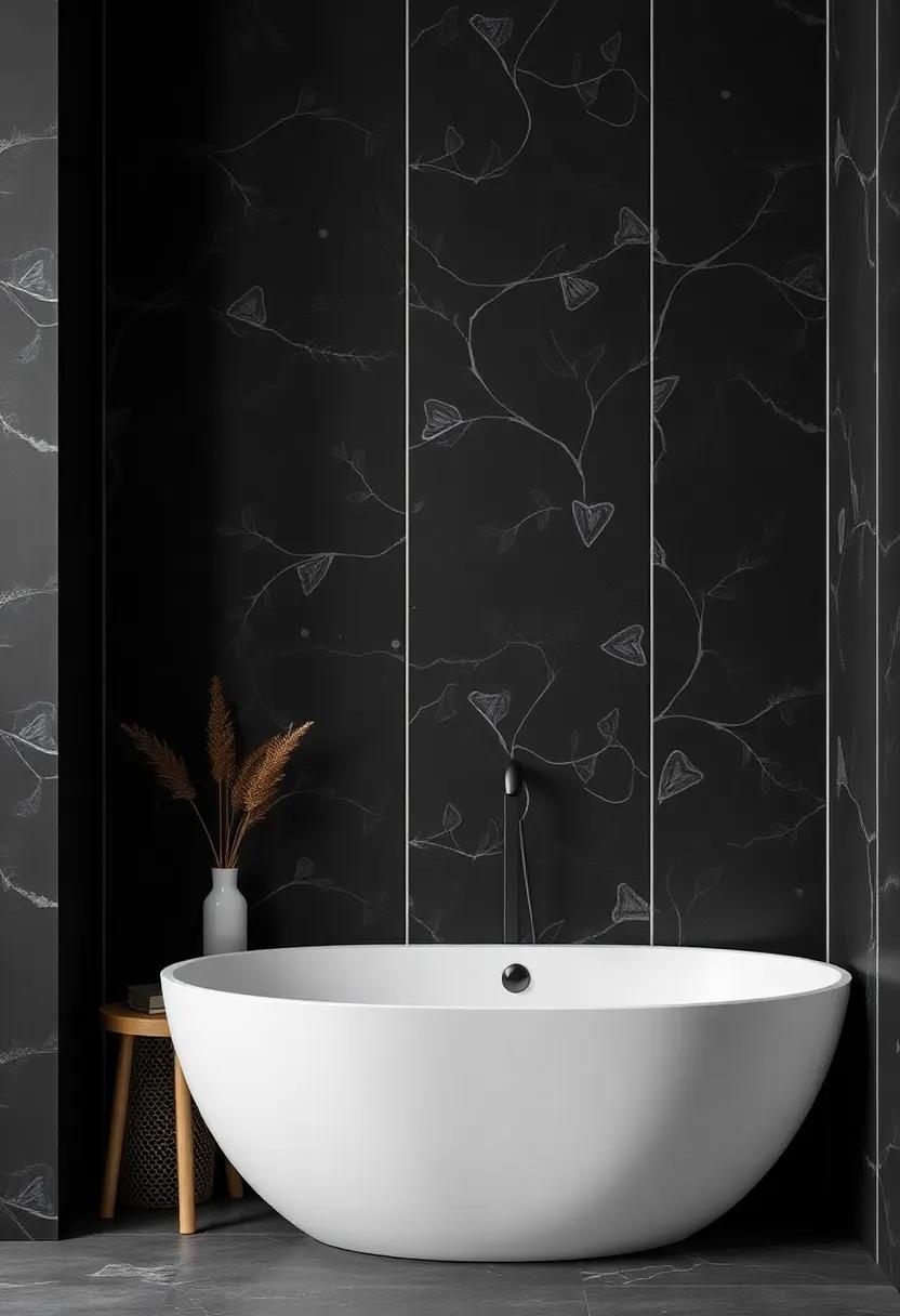 Whimsical Patterns: Incorporating Artistic Prints in Dark Palettes