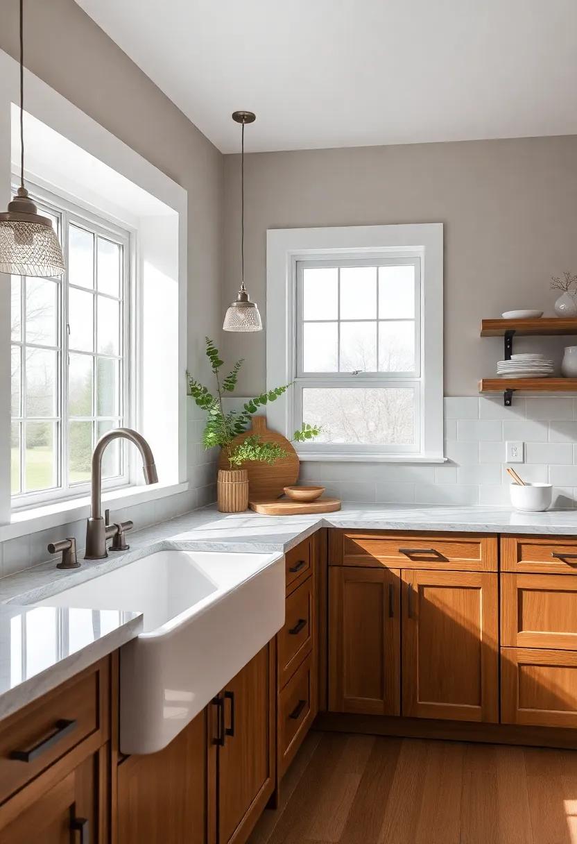 Deep Farmhouse Sinks: Combining ‌practicality with​ charm,⁢ these large sinks offer ample space⁣ for washing and ⁢prep, elevating traditional kitchen​ dynamics