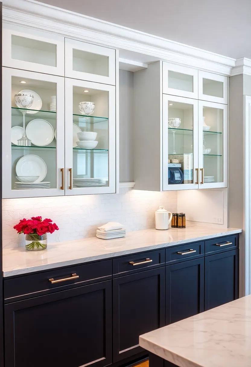 Glass-front Cabinets:‌ Displaying stylish dishware‍ and collectibles,⁢ glass-front cabinets combine functionality with elegance in an eye-catching way