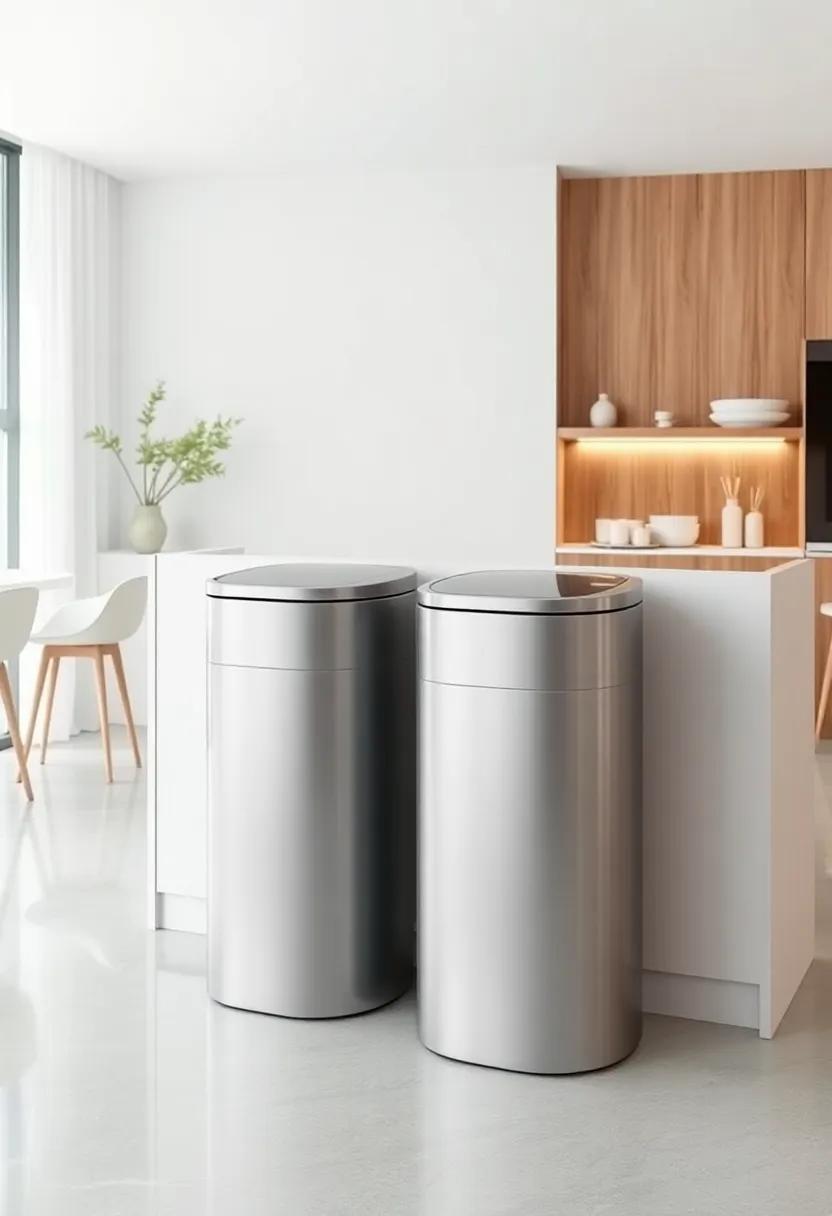 Touchless Trash bins: Perfect ⁤for​ maintaining⁤ cleanliness, these bins ‍open with ‍a ​simple‍ wave, blending technology ‌with‍ everyday functionality