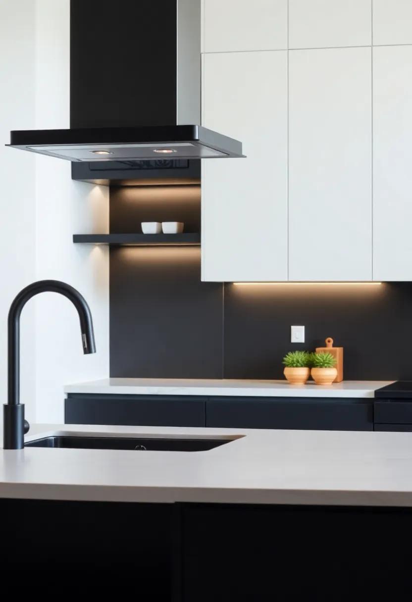 Creating Zen Spaces: Matte⁢ Black‍ Fixtures for ‍Calm Kitchen Vibes