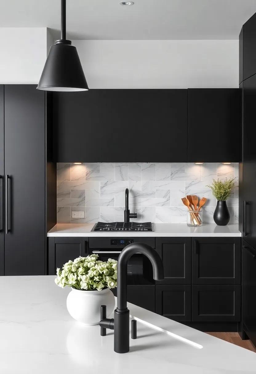 Reimagining ​Tradition: Matte Black's Role in⁢ Classic Kitchen Designs