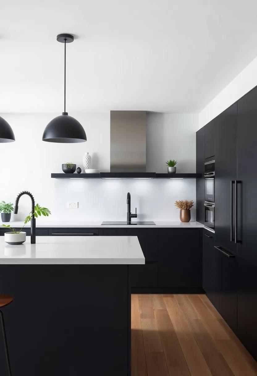 Crafting Extraordinary Spaces with Personalized‌ matte⁢ Black Accents