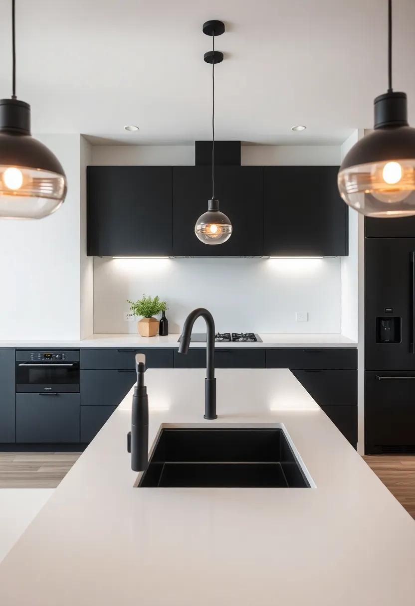 Fluidity of Design: How Matte Black‌ Fixtures Fit‌ Various Kitchen styles