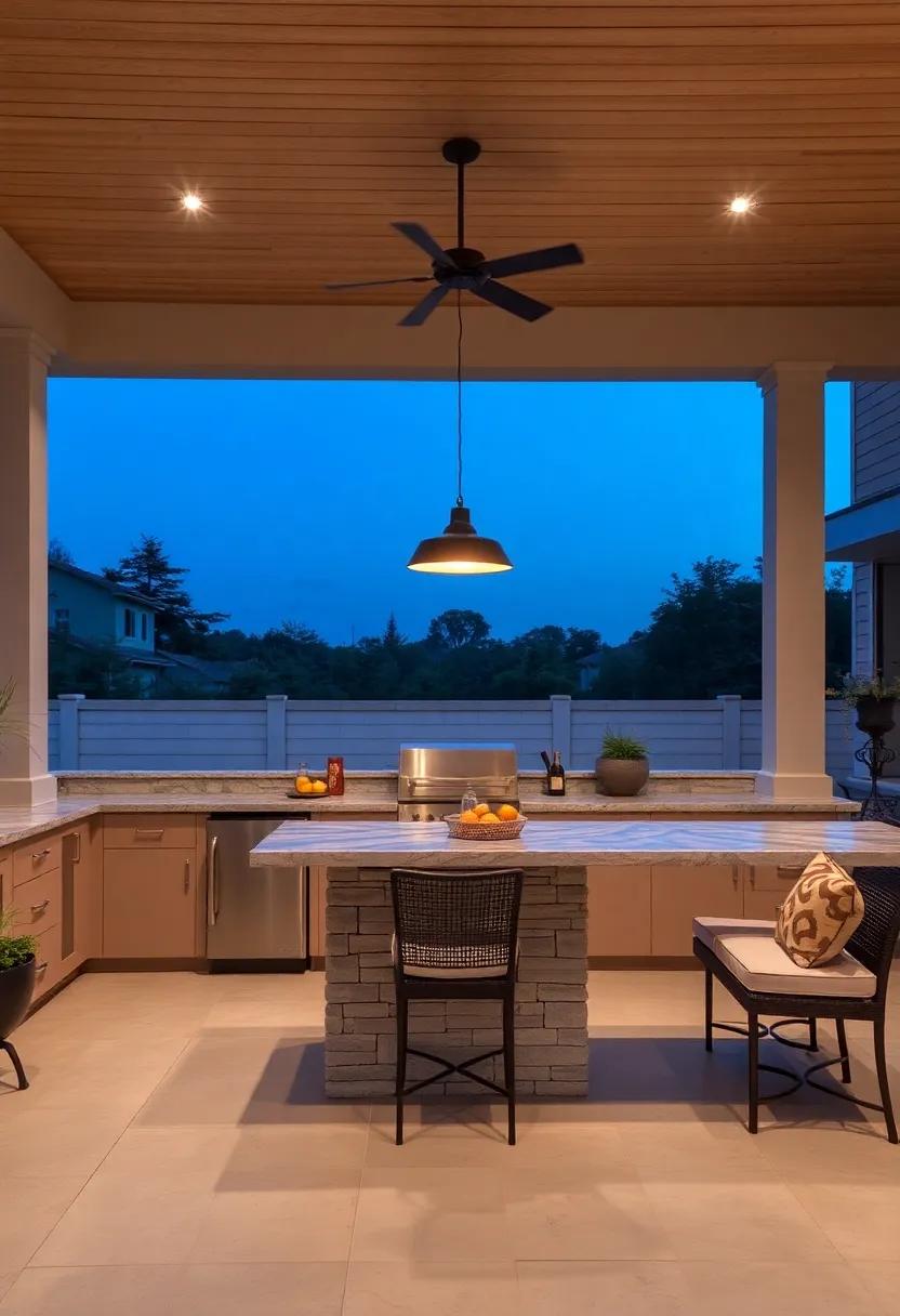 Focusing on Lighting to Enhance Evening Outdoor Ambiance