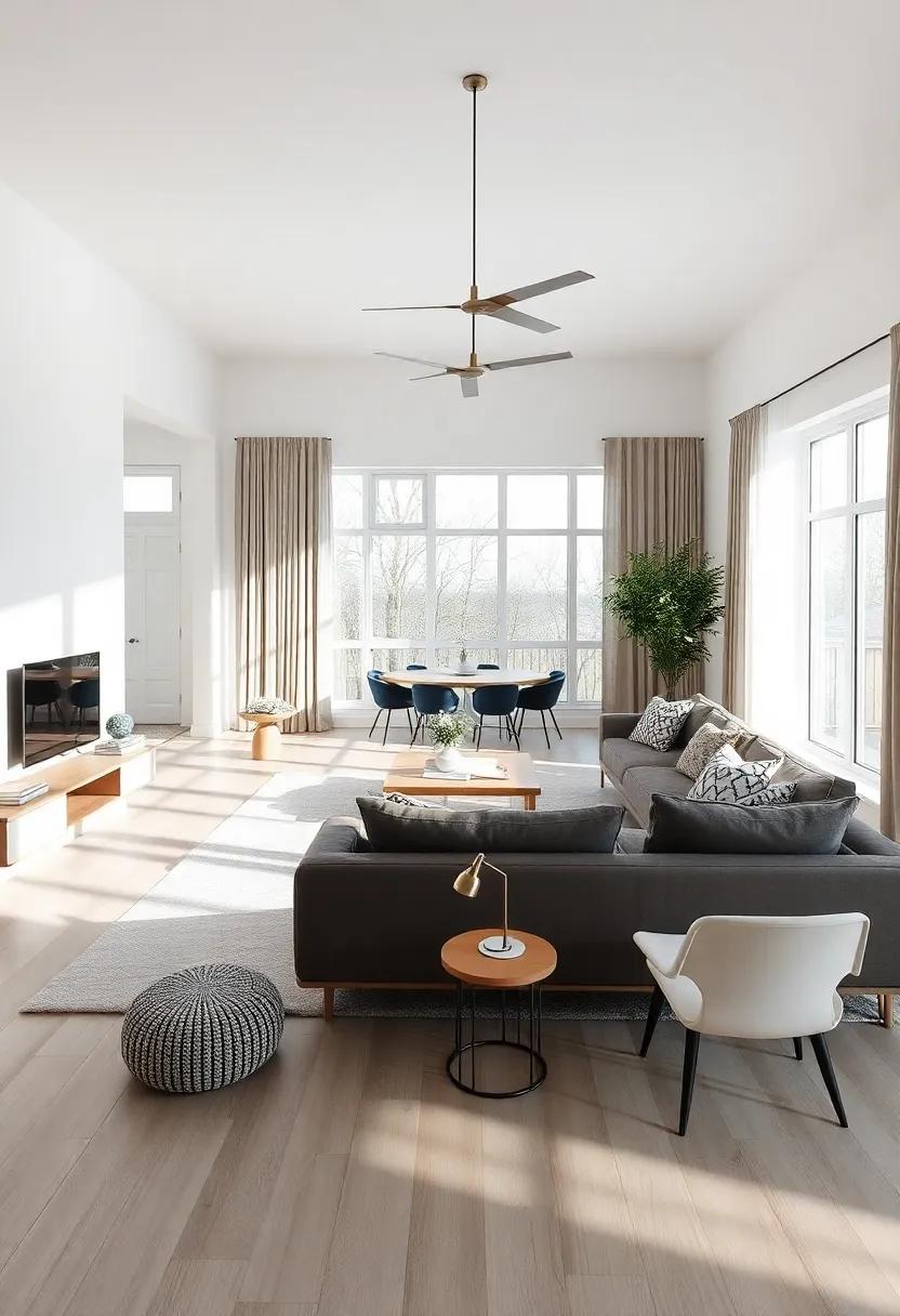 Airy Ambiance: The Importance of ‍Natural Light in Scandinavian Living rooms