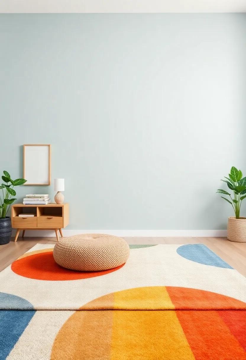 Color psychology: choosing Rug Colors for an Energetic Atmosphere