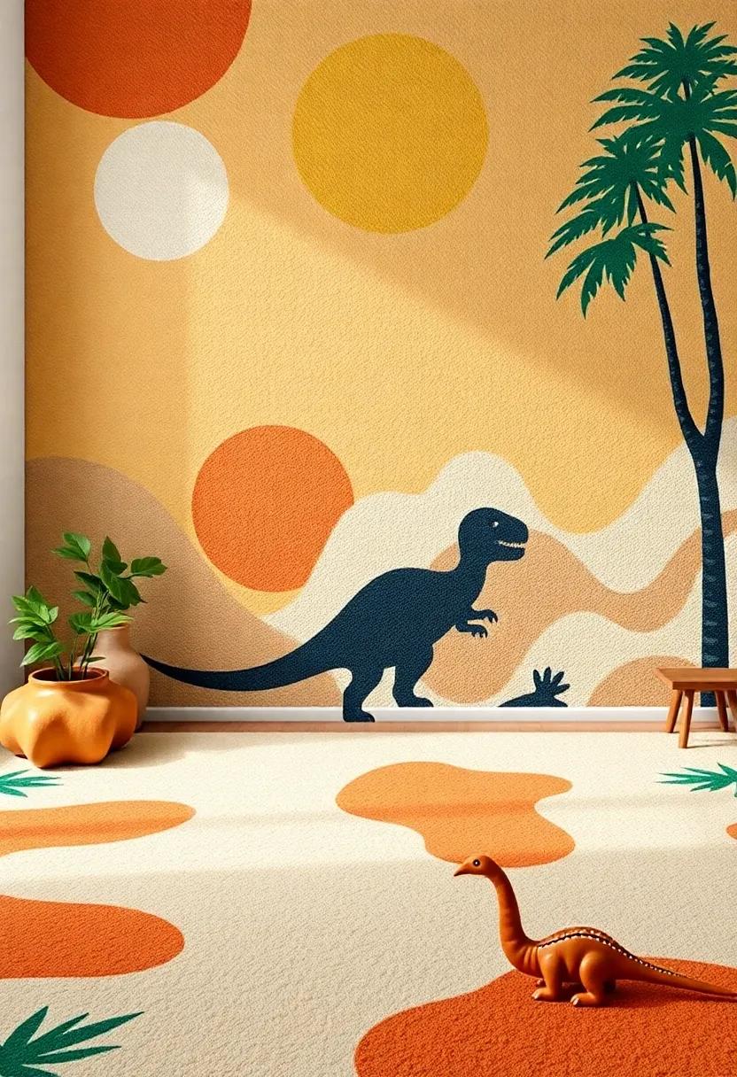 Dinosaur Kingdom: Rug Choices for Brave Young Explorers