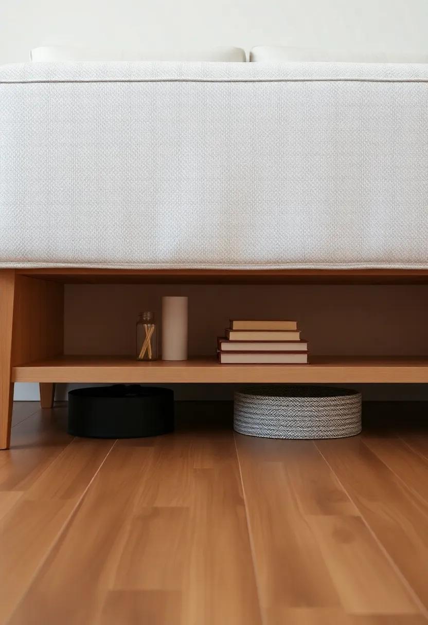 Using‍ Under-Sofa Space for Seasonal Item⁤ storage⁤ and ⁢Organization