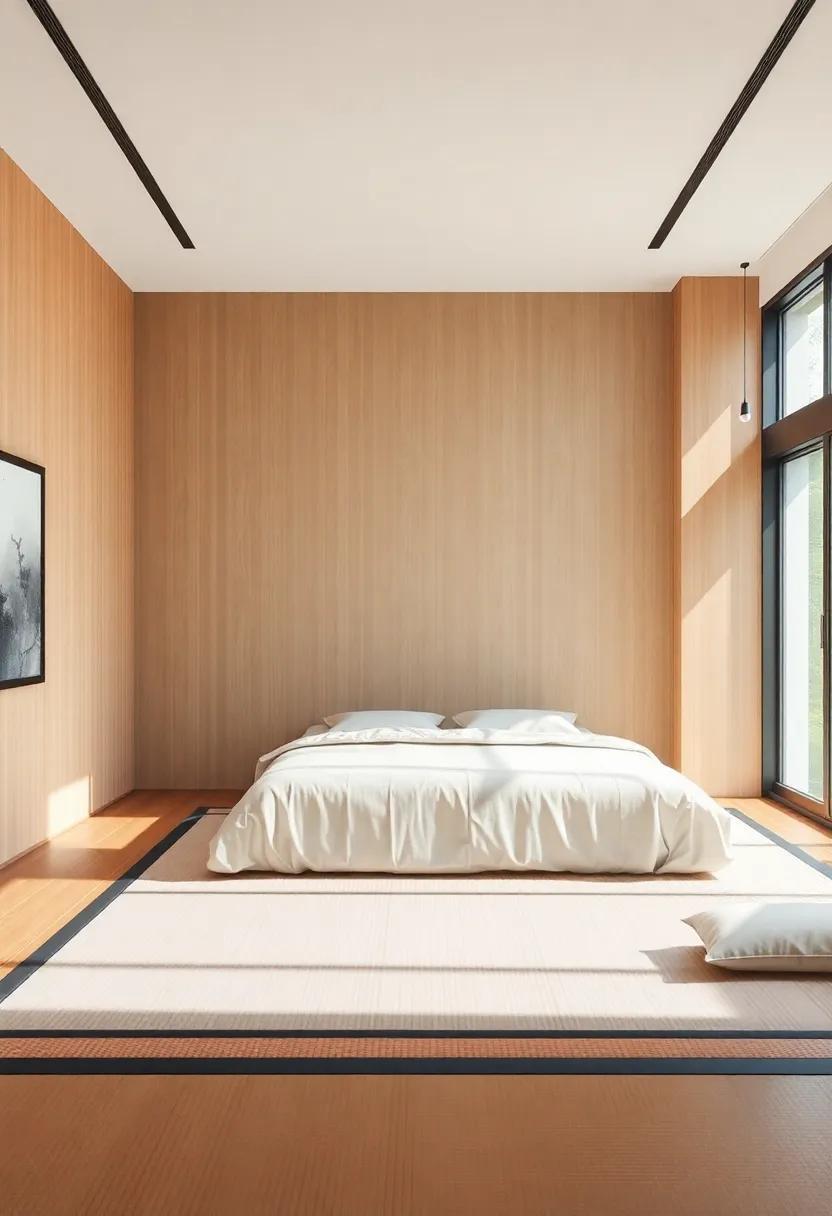 25 Inspiring Ideas for Designing a Tranquil Japanese Bedroom with Tatami-Style Flooring