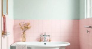 Embracing Nostalgia: Transform Your Space with Vintage Bathroom Decor in Soft Pastel Hues