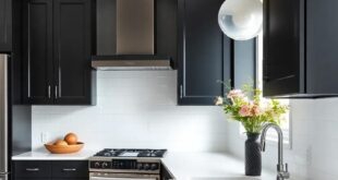 Embracing Elegance: The Allure of Black Kitchen Cabinets in Farmhouse Designs