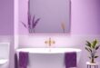Transform Your Space: Elevate Bathroom Decor with Elegant Shades of Purple