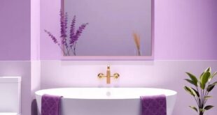 Transform Your Space: Elevate Bathroom Decor with Elegant Shades of Purple