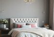 Elegance Unveiled: Stunning Bedroom Color Combinations Featuring Silver Accents