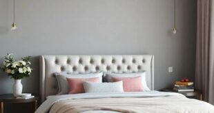 Elegance Unveiled: Stunning Bedroom Color Combinations Featuring Silver Accents