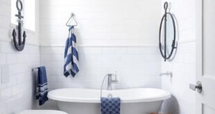 29 Creative Nautical Bathroom Decor Ideas to Make Waves in Your Space