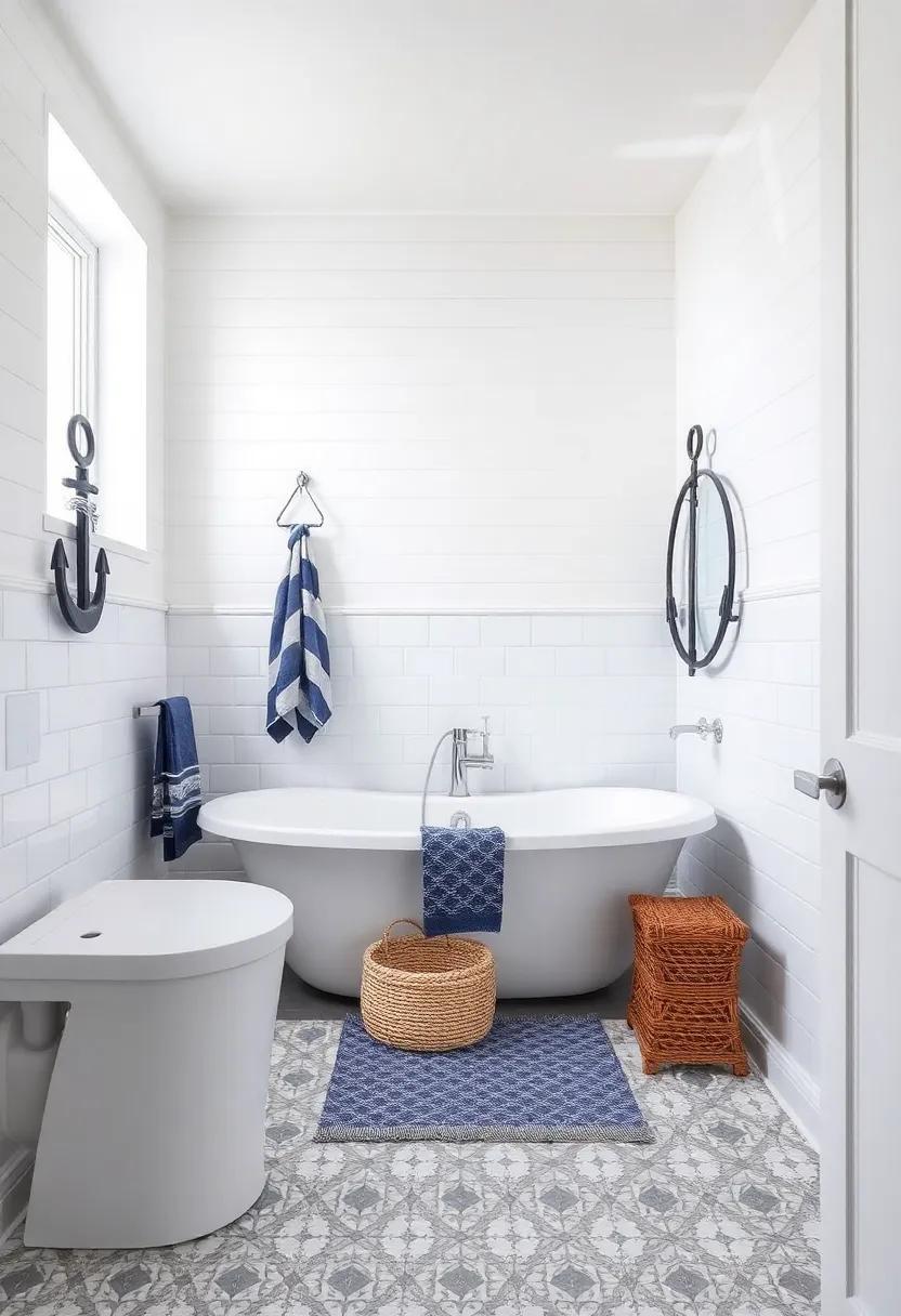 29 Creative Nautical Bathroom Decor Ideas to Make Waves in Your Space