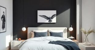 Embracing Elegance: Designing a Serene Monochrome Bedroom Retreat