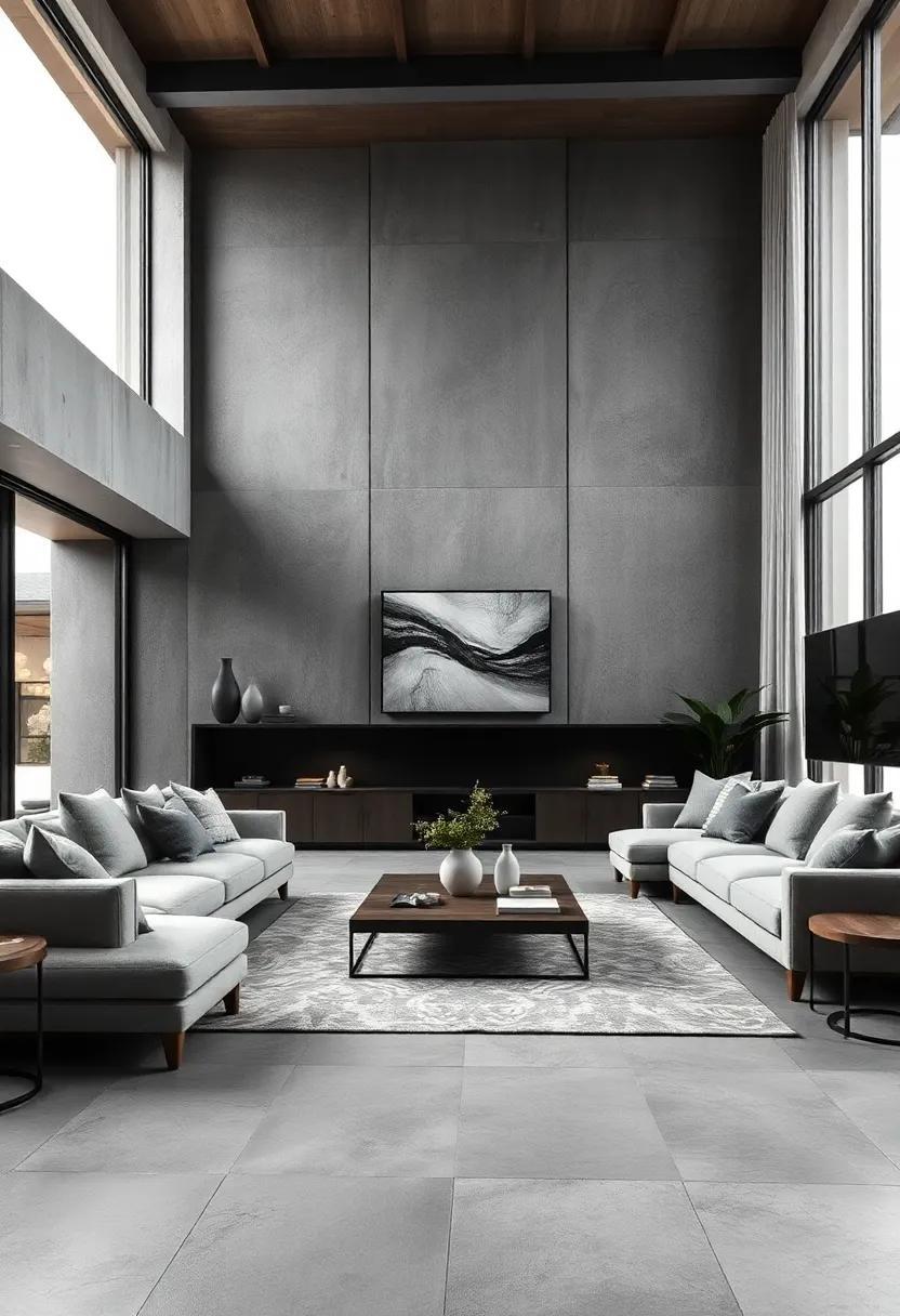 25 Stunning Ideas for a Monochromatic Gray Living Room That Exude Timeless Elegance