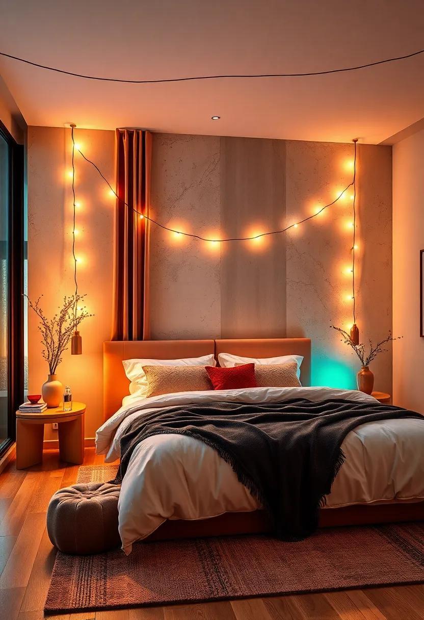 25 Enchanting Ways to Elevate Your Bedroom Decor with String Lights