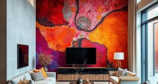 25 Stunning Modern Abstract Wallpaper Ideas to Transform Your Living Room