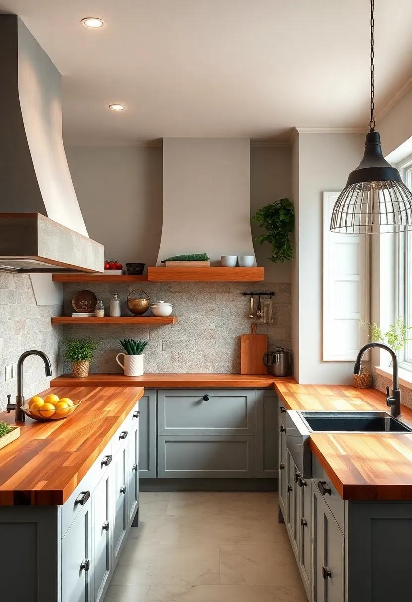 25 Inspiring Ideas for Your Farmhouse Kitchen with Butcher Block Countertops